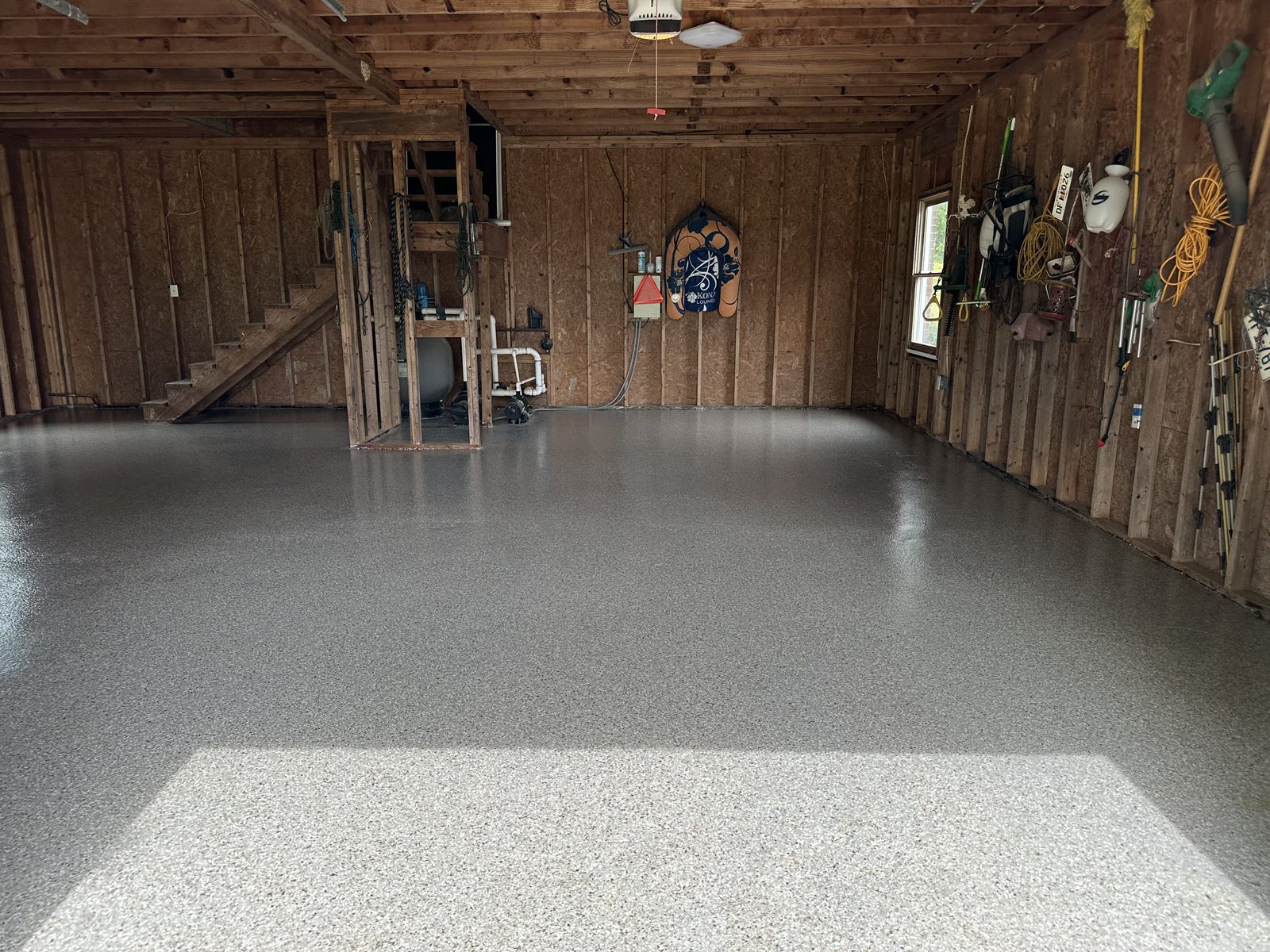 Barn workshop · stair bay