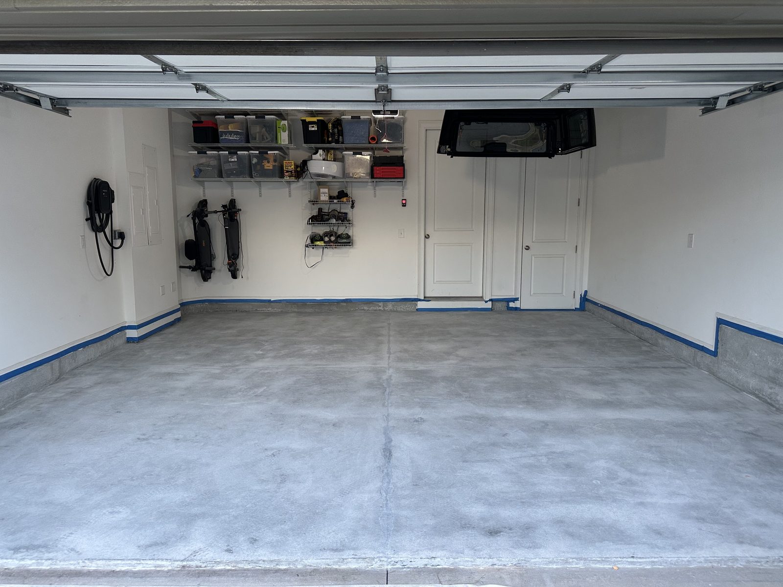 Taping walls and controlling coverage