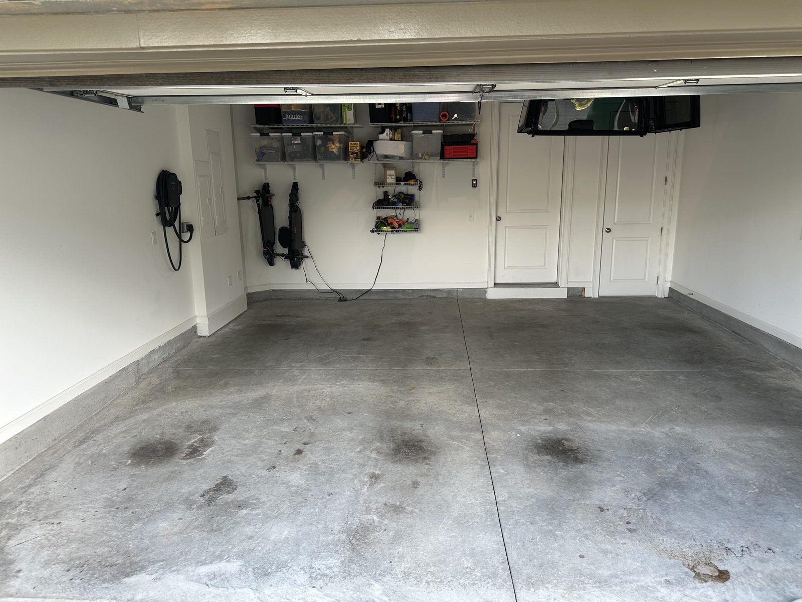 Bare slab before