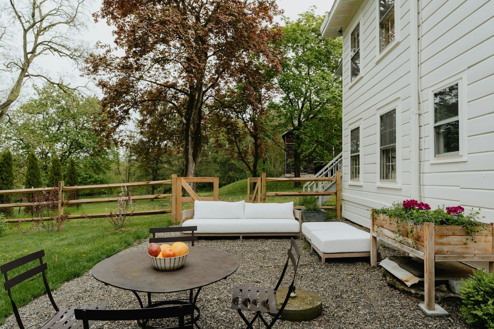 Covered patio